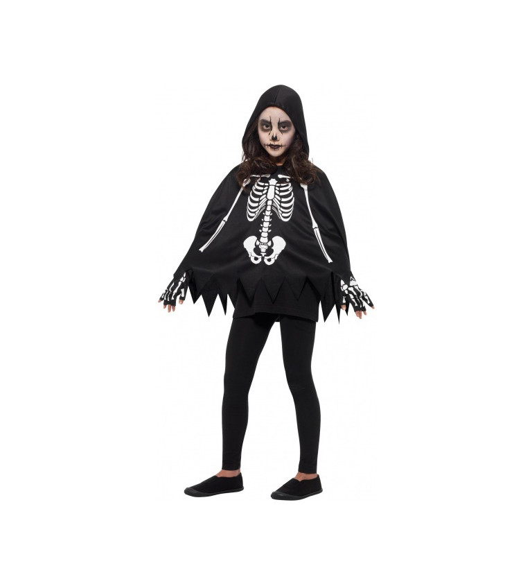Detský kostým halloween kostlivec unisex