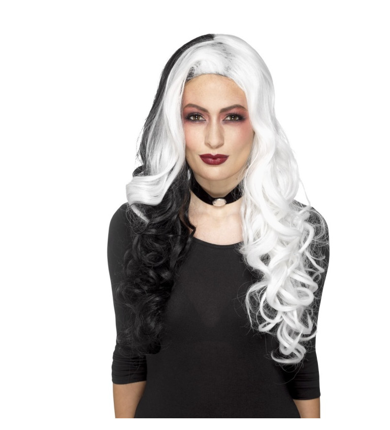 Dámska parochňa - Čierno-biela