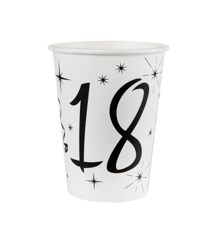 Kelímky s číslom 18