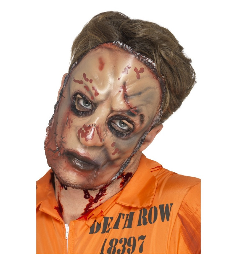 Halloweenská maska zombie