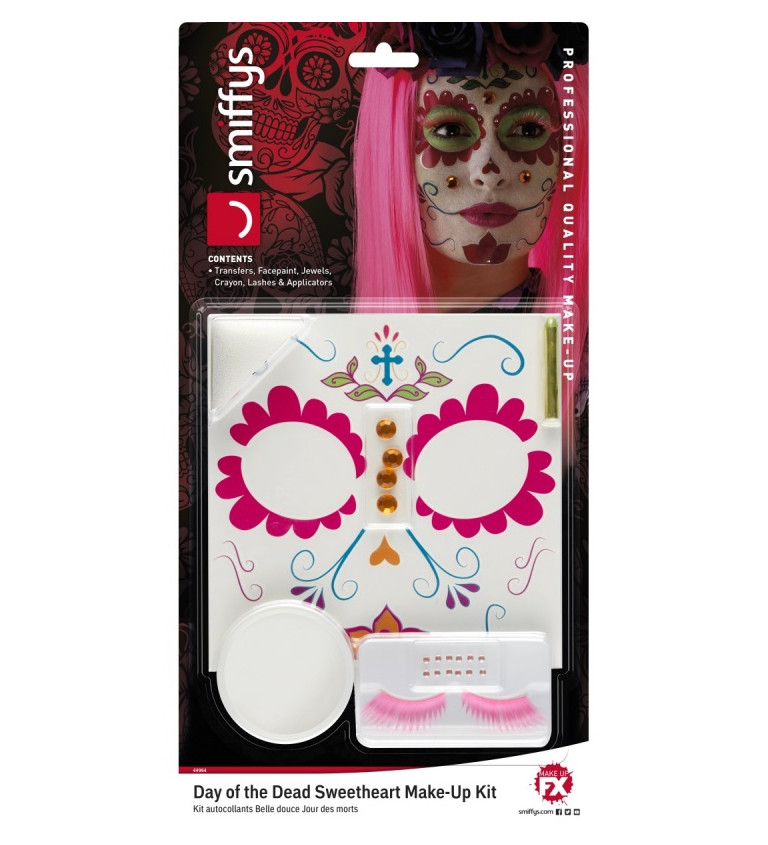 Líčidlá Day of the Dead - mexický štýl