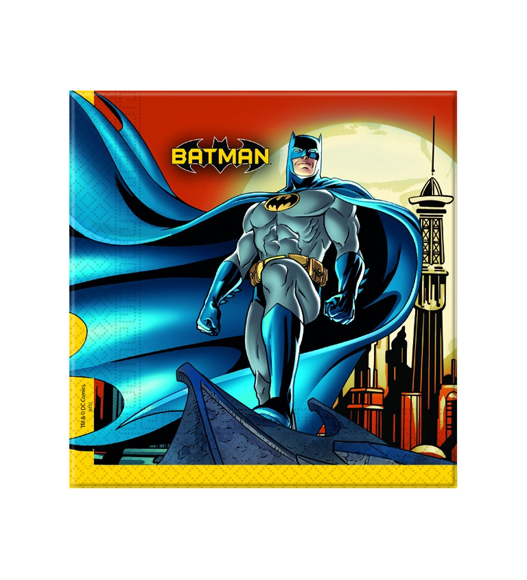 Papierové obrúsky - Batman