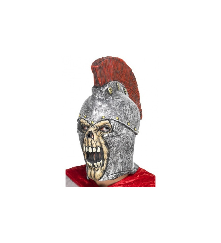 Halloweenská maska Zombie - rímsky bojovník