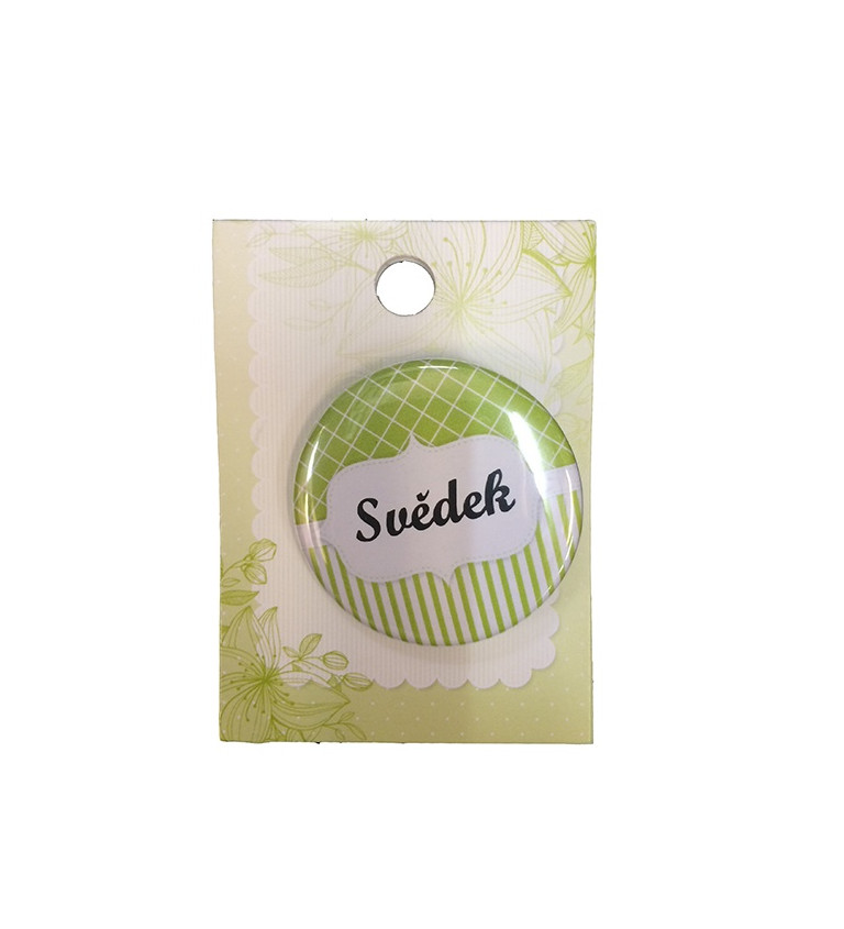 Svadobná placka - Svedok