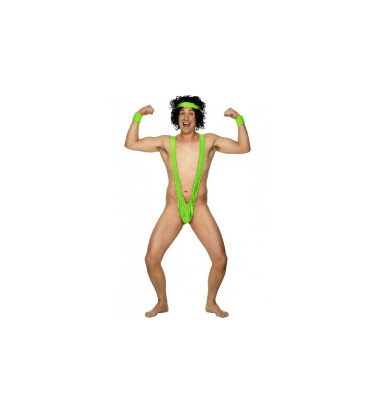 Plavky Borat - zelené