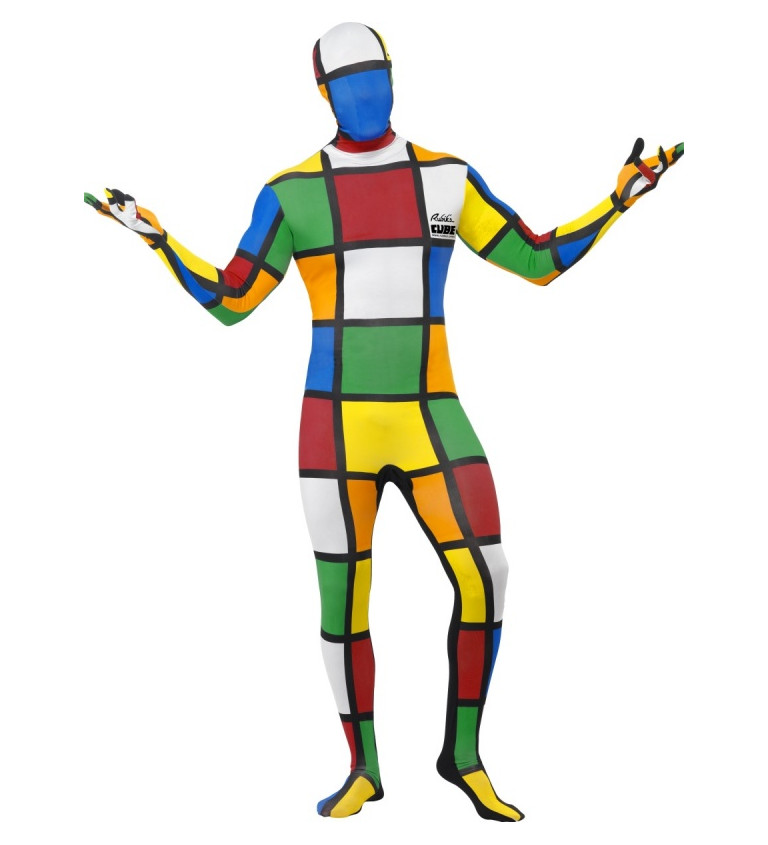 Kostým Rubikova kocka Morphsuit