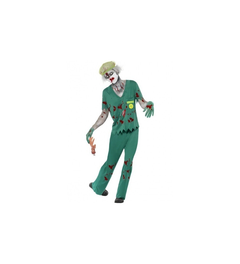Pánsky kostým - Zombie chirurg