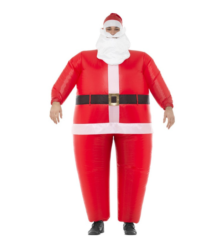 Nafukovací kostým Santu pre mužov