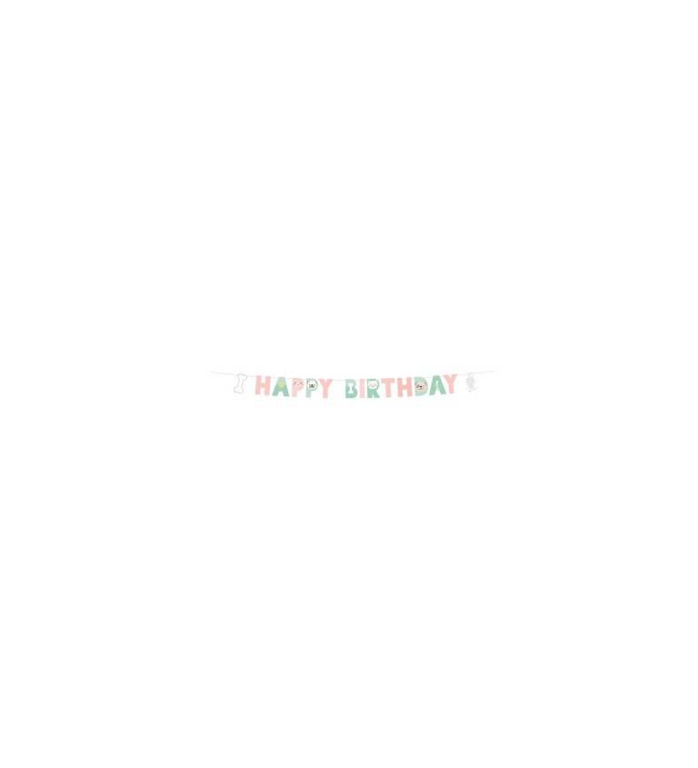 Transparent Happy Birthday - Zvieratká