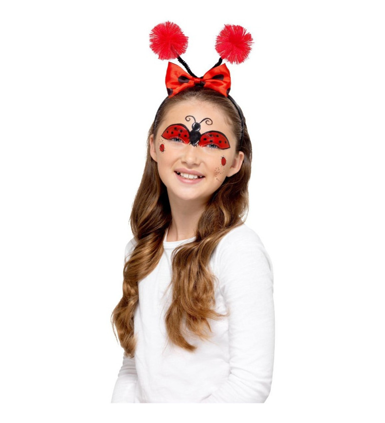 Sada make-up - včielka, lienka