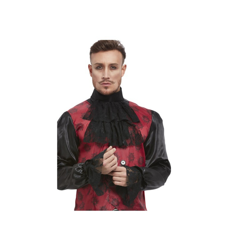 Sada - čierna čipková pre elegantnú upírku