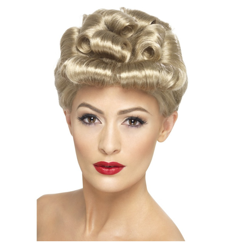 Dámska parochňa 40. roky - blond