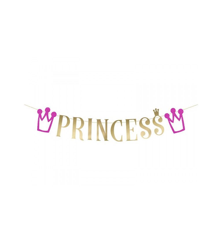 Nápis Princezná