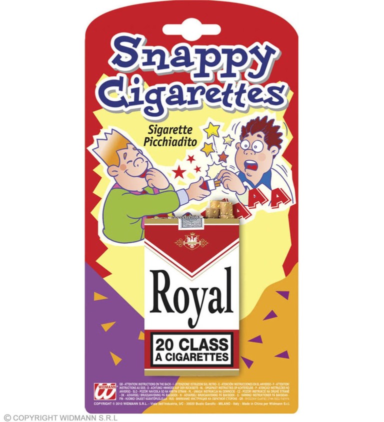Balíček cigariet s pascou