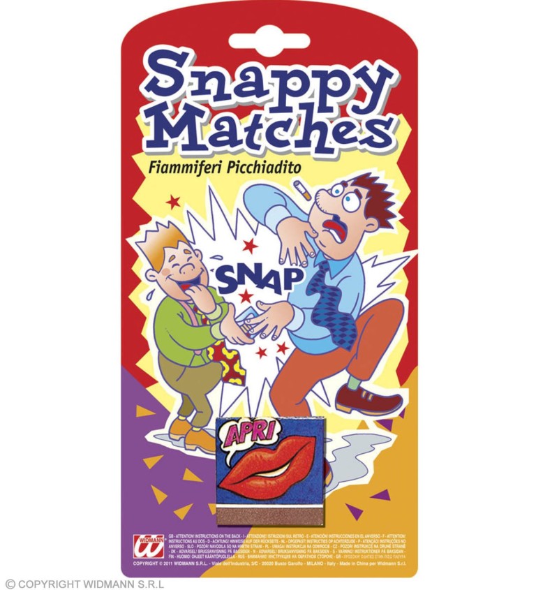 Žertík - Praskavé zápalky