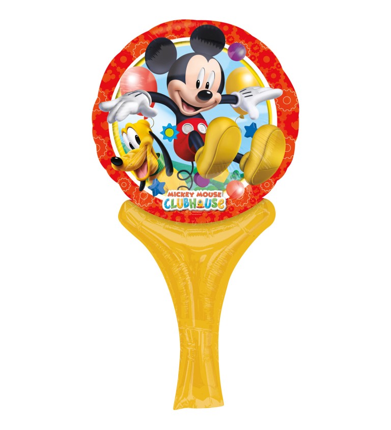 Fóliový balónek Mickey Mouse - lízatko