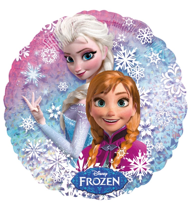 Fóliový balónik Frozen - guľatý