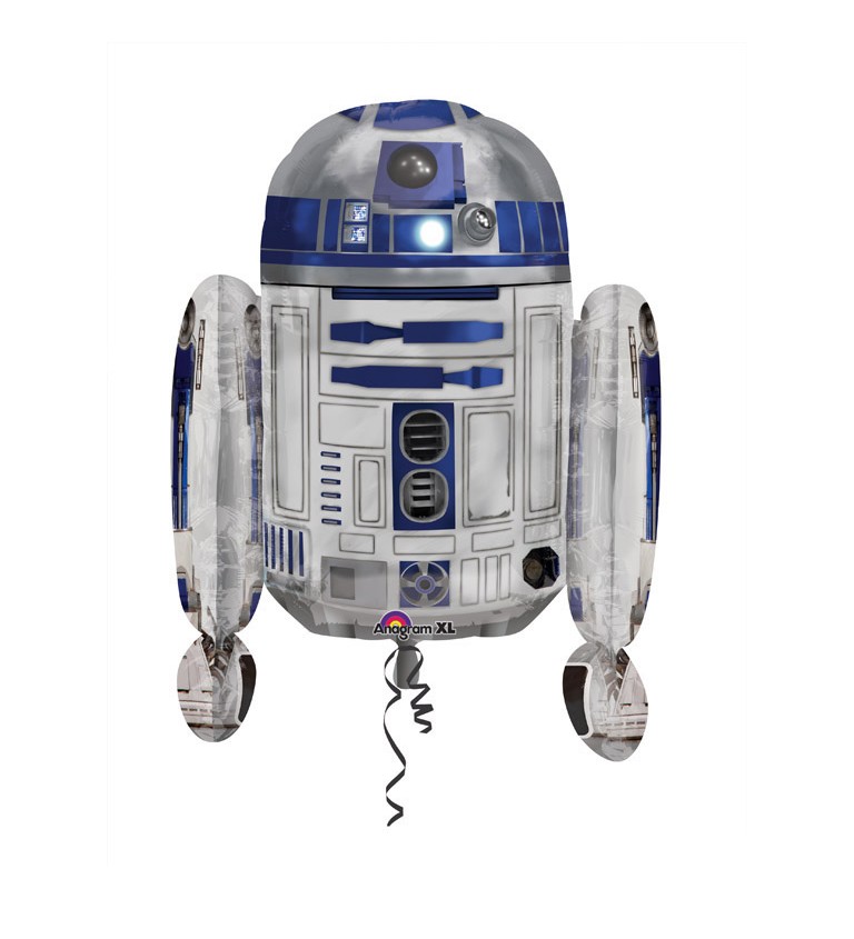Fóliový balónik - robot R2D2