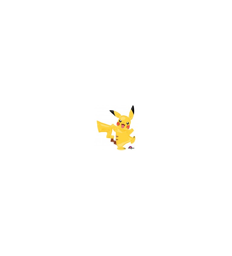 Fóliový chodiaci balónik - Pikachu