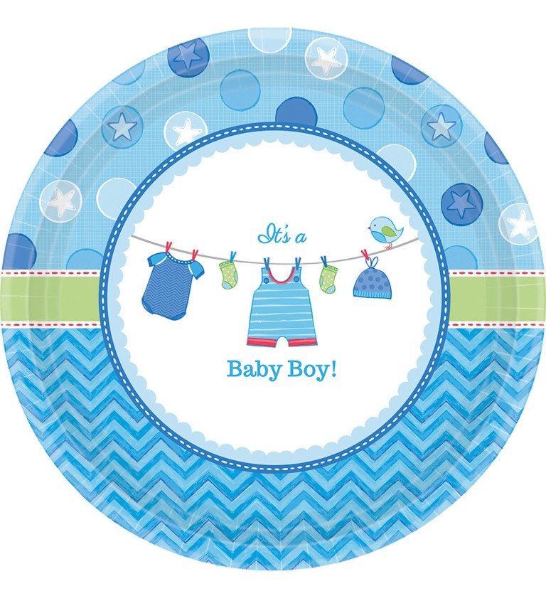 Talieriky Baby boy - modré