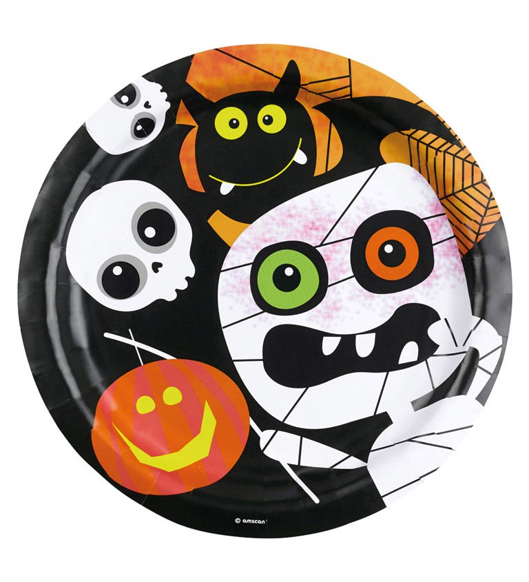 Detské tanieriky - halloween