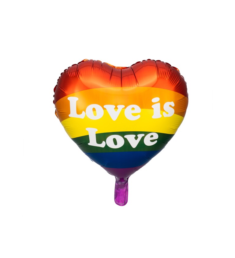 Fóliový balónik - Love is Love