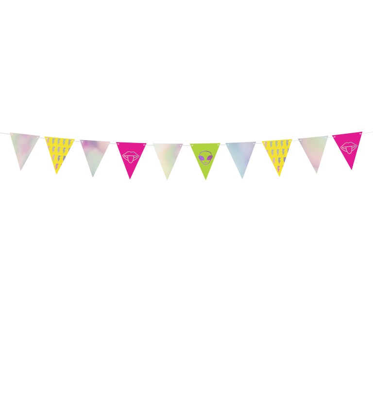 Girlanda Elektrický Holografický