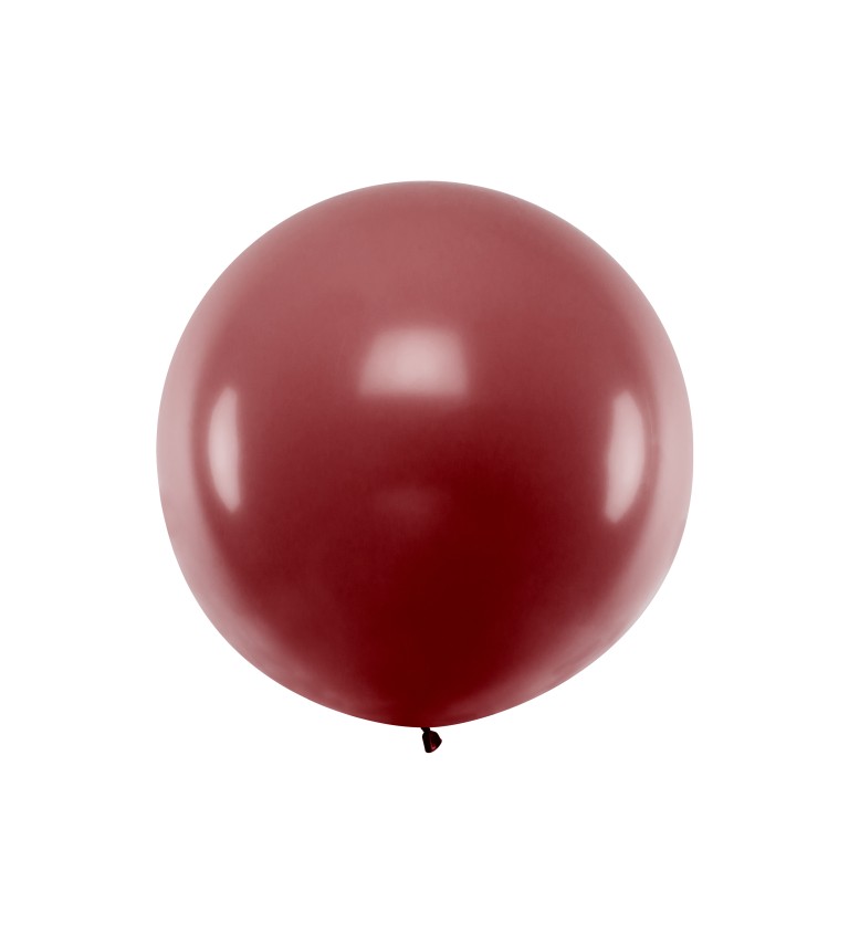 Obrovský balón - tmavosťou ružový