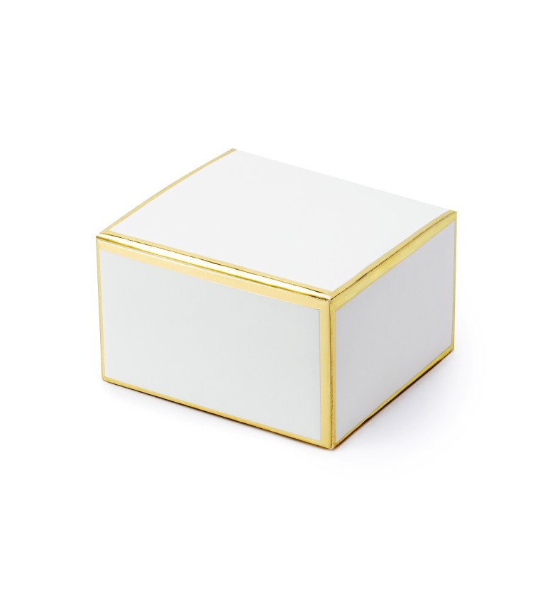 White-gold box na svadbu