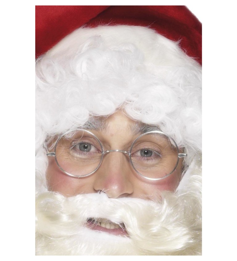Okuliare Santa Claus - okrúhle