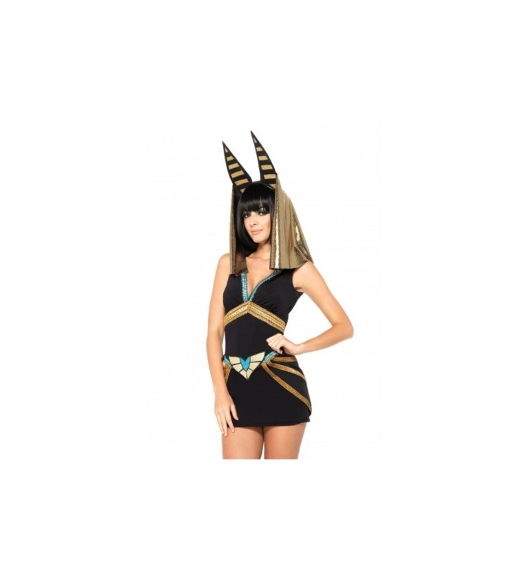 Kostým egyptskej bohyne - Anubis