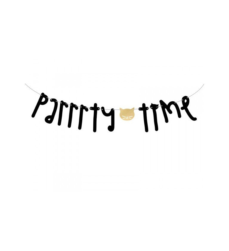 Mačacia girlanda - Parrrty Čas