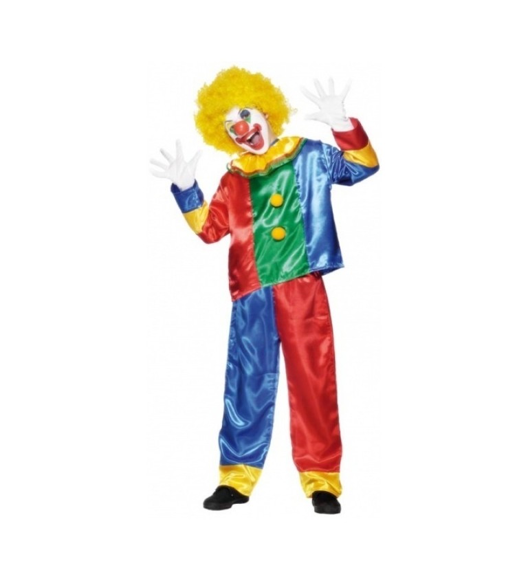 Detský unisex kostým - Cirkusový klaun