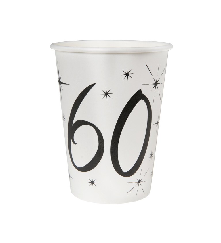 Kelímky s číslom 60