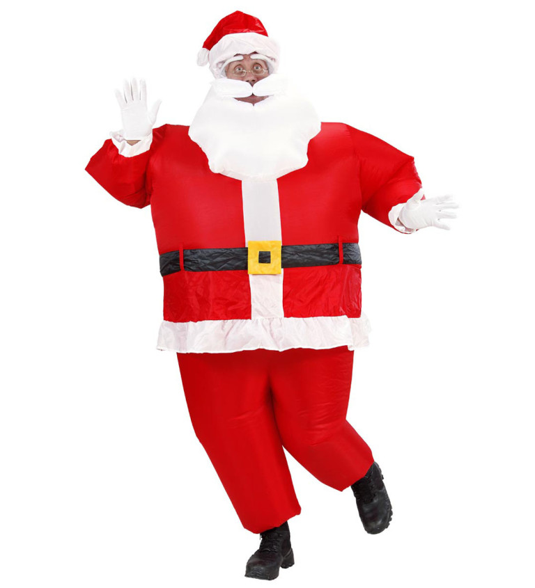 Pánsky kostým - nafukovací Santa