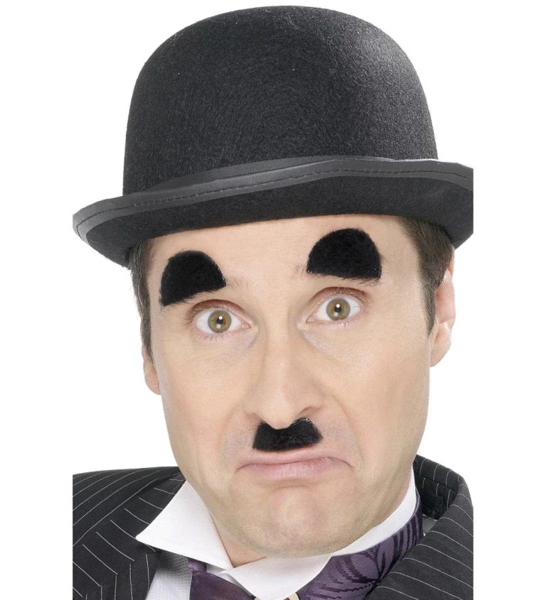 Knírek a obočie - Charlie Chaplin
