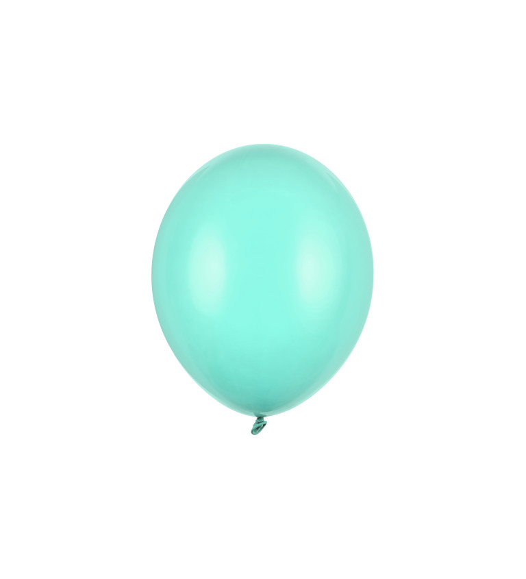 Latexové balóniky 27 cm tyrkysové, 10 ks