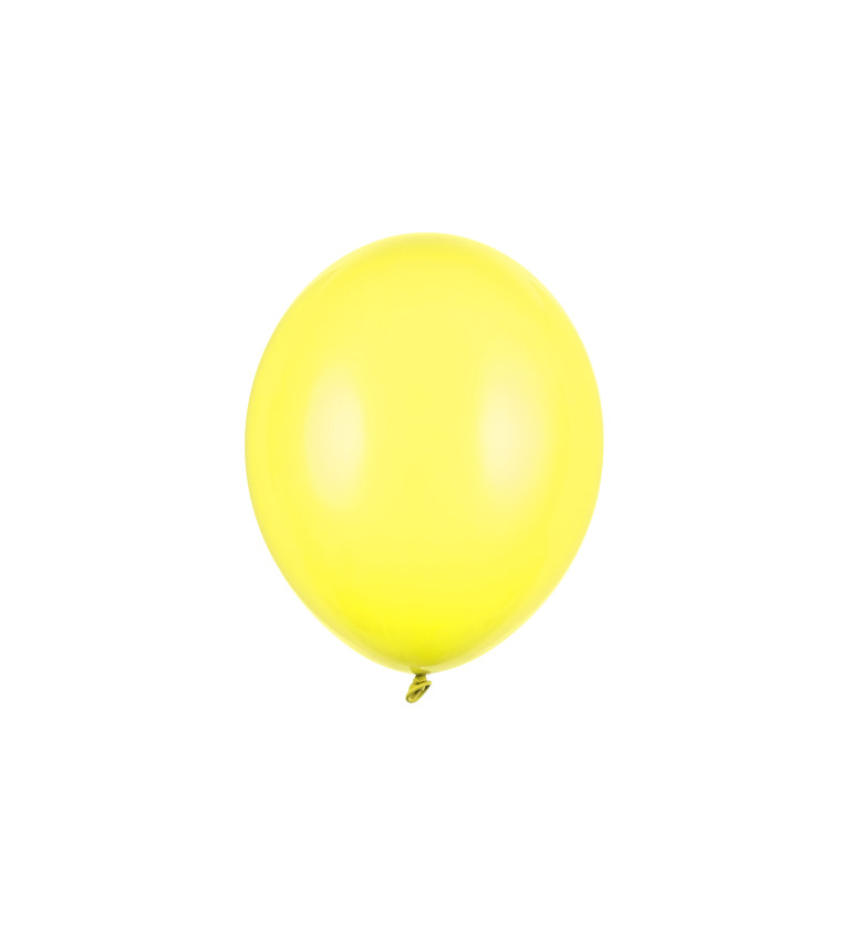 Latexové balóniky 27 cm žlté, 10 ks
