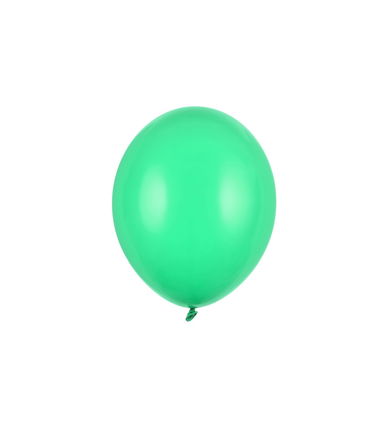 Latexové balóniky 27 cm žiarivo zelené, 10 ks