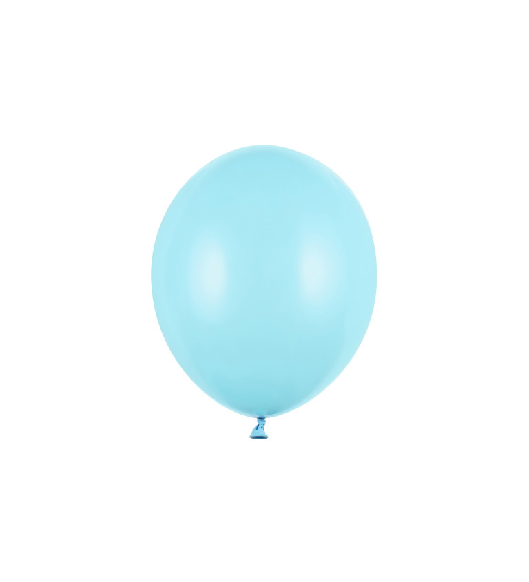 Latexové balóniky 27 cm pastelové, modré, 10 ks