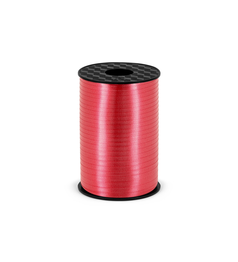 Stuha v červenej farbe