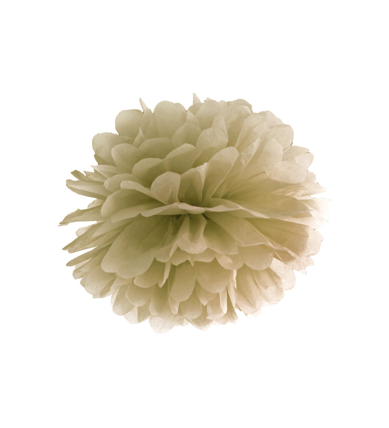 Veľký pompom - zlatý