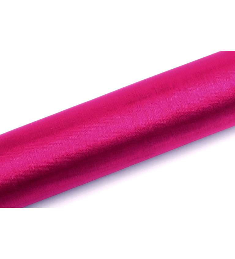 Ružová organza