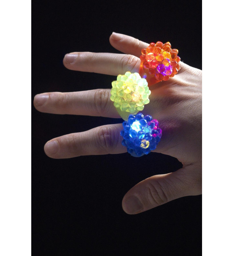 LED gélový prsteň