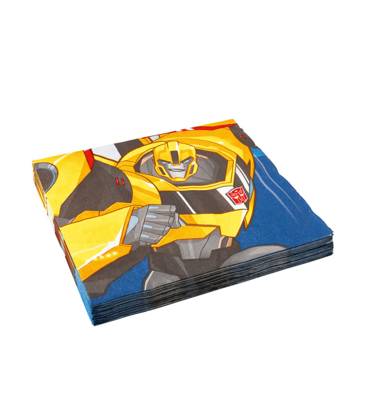 Servítky s motívom filmu - Transformers