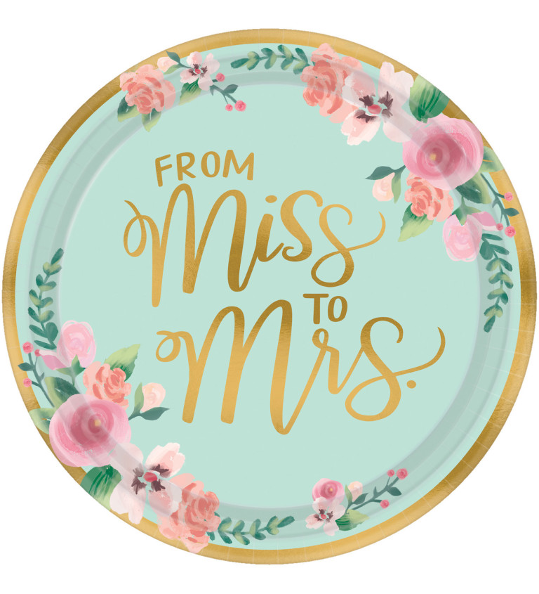 Tanierike rozlúčka so slobodou - Miss to Mrs 8 ks