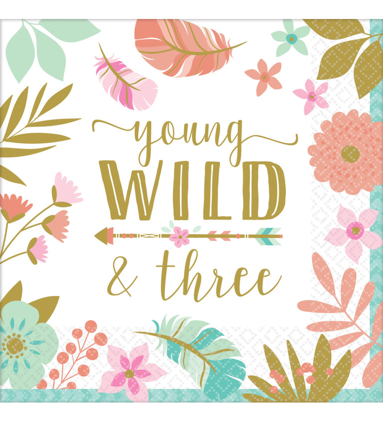 Obrúsky v boho štýle - young wilde