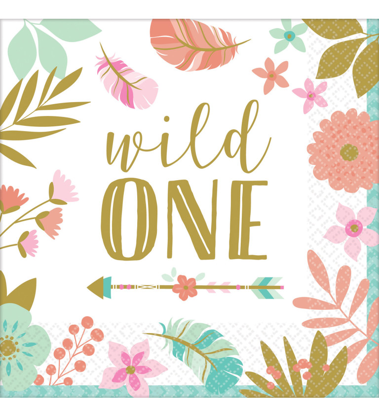 Servítky - wild one