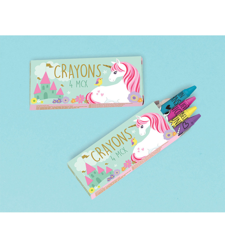 Unicorn pastelky – farebné pastelky