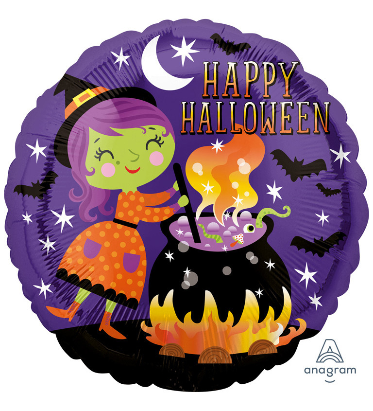 Fóliový balónek Veselý Halloween